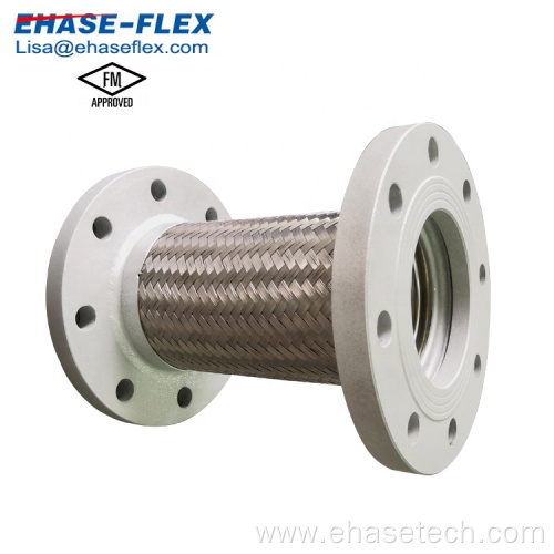 FM Flange End Flexible Joint Connection Braided Hose